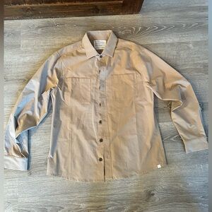 Ministry of Supply Tan Shirt Jacket